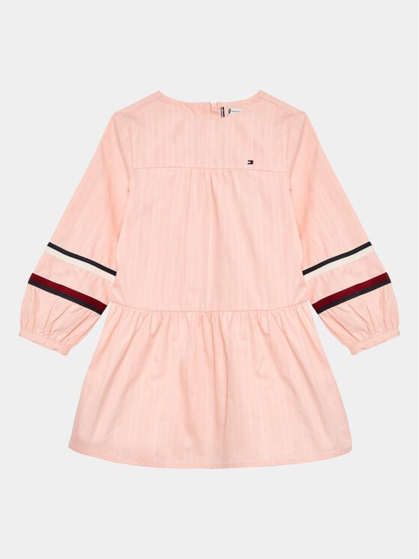 Tommy Hilfiger Tommy Hilfiger Ежедневна рокля KG0KG07347 M Розов Regular Fit