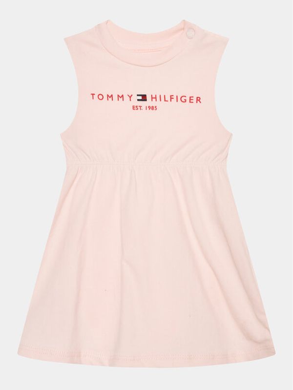 Tommy Hilfiger Tommy Hilfiger Ежедневна рокля KN0KN01625 Розов Regular Fit