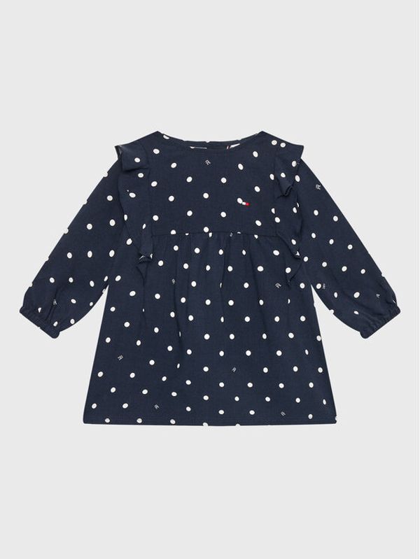 Tommy Hilfiger Tommy Hilfiger Ежедневна рокля KN0KN01664 Тъмносин Regular Fit