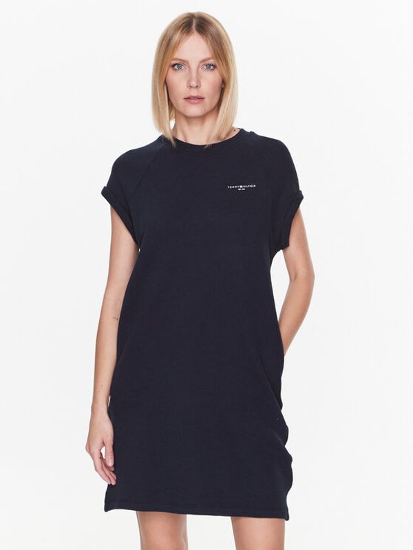 Tommy Hilfiger Tommy Hilfiger Ежедневна рокля WW0WW37842 Тъмносин Regular Fit