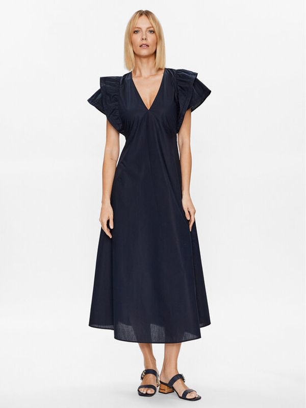 Tommy Hilfiger Tommy Hilfiger Ежедневна рокля WW0WW38738 Тъмносин Regular Fit