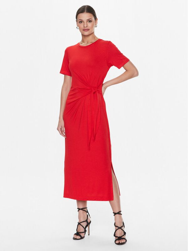 Tommy Hilfiger Tommy Hilfiger Ежедневна рокля WW0WW39343 Червен Regular Fit