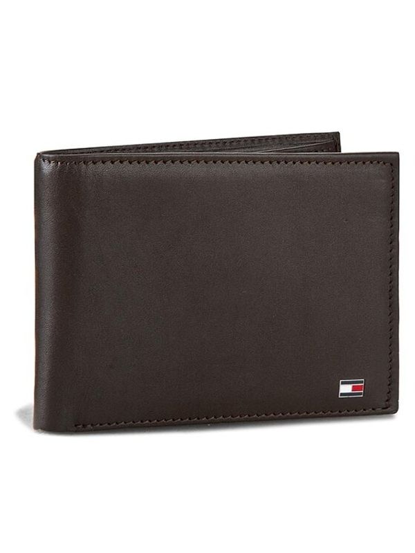 Tommy Hilfiger Tommy Hilfiger Голям мъжки портфейл Eton Cc And Coin Pocket AM0AM00651/83361 Кафяв