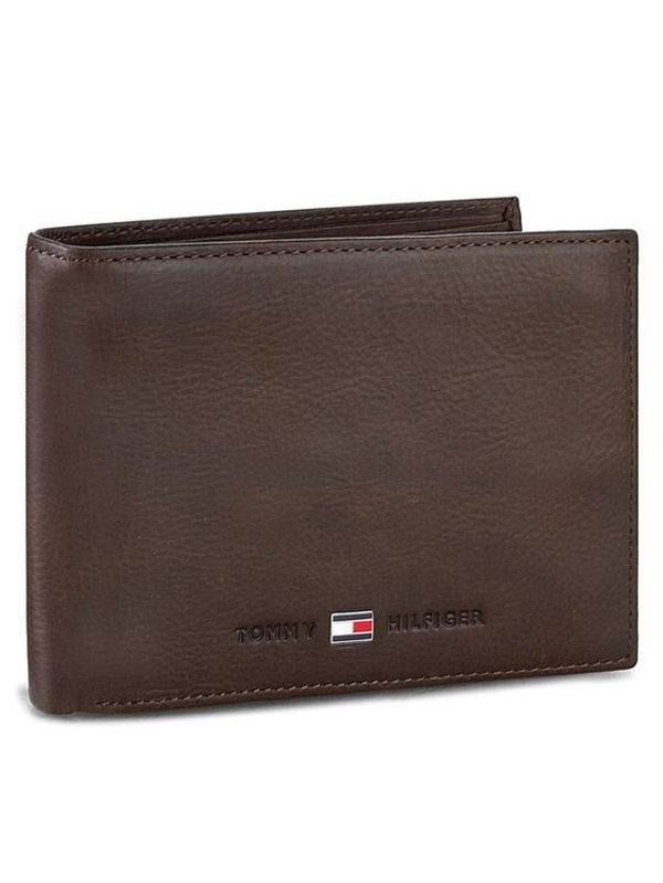 Tommy Hilfiger Tommy Hilfiger Голям мъжки портфейл Johnson Cc Flap And Coin Pocket AM0AM00660/82566 Кафяв