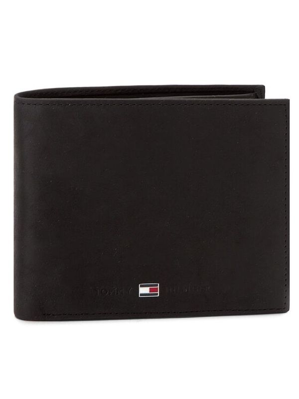Tommy Hilfiger Tommy Hilfiger Голям мъжки портфейл Johnson Trifold AM0AM00665 Черен