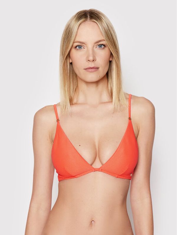 Tommy Hilfiger Tommy Hilfiger Горнище на бански UW0UW02690 Оранжев