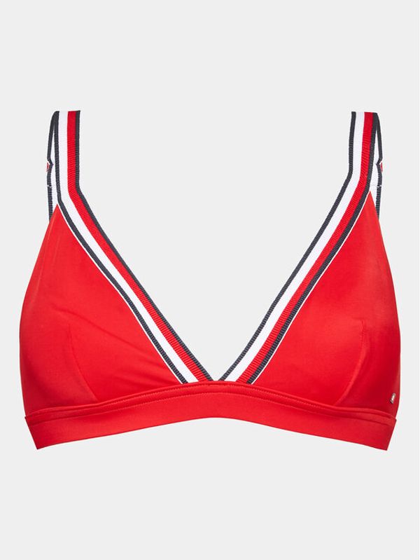 Tommy Hilfiger Tommy Hilfiger Горнище на бански UW0UW04101 Червен