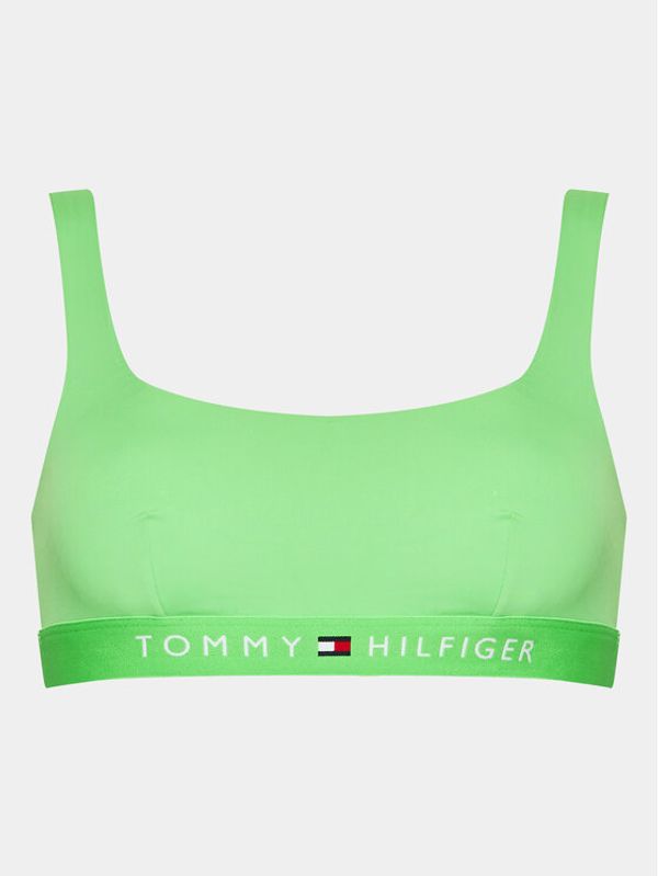 Tommy Hilfiger Tommy Hilfiger Горнище на бански UW0UW04108 Зелен
