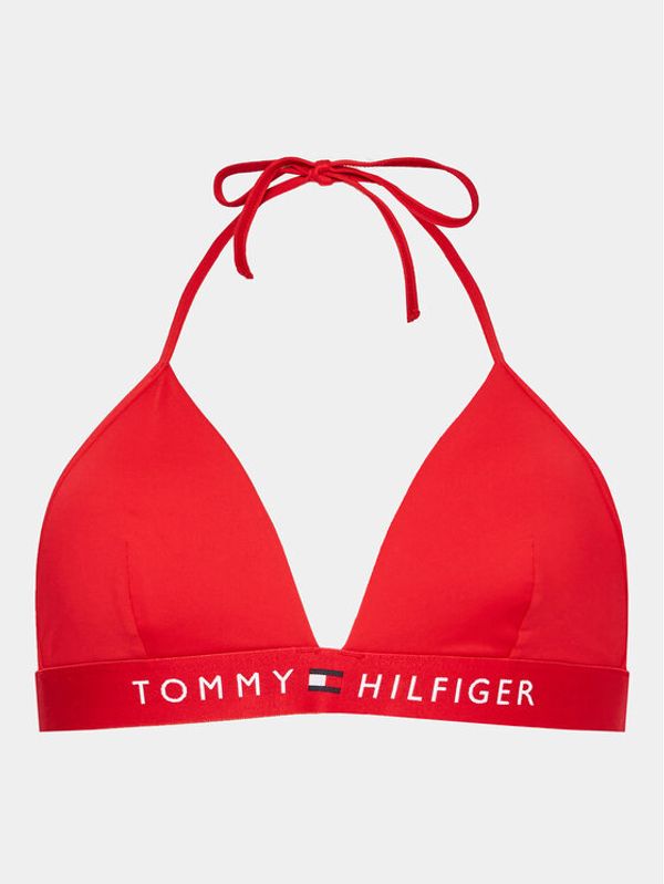 Tommy Hilfiger Tommy Hilfiger Горнище на бански UW0UW04109 Червен
