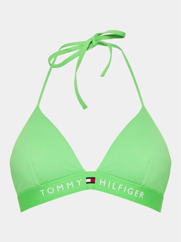 Tommy Hilfiger Tommy Hilfiger Горнище на бански UW0UW04109 Зелен