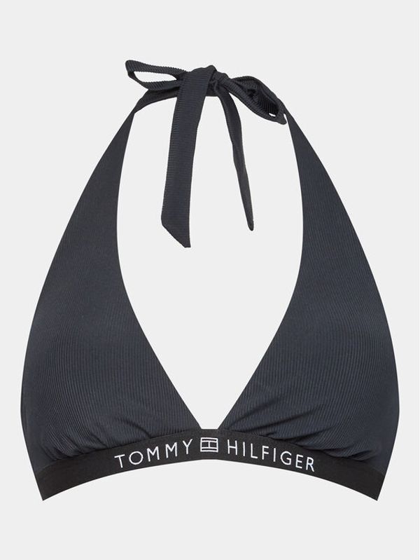 Tommy Hilfiger Tommy Hilfiger Горнище на бански UW0UW04139 Черен
