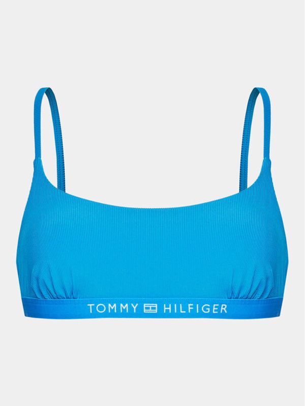 Tommy Hilfiger Tommy Hilfiger Горнище на бански UW0UW04533 Син