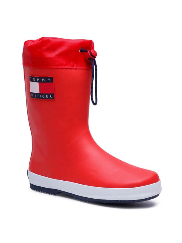Tommy Hilfiger Tommy Hilfiger Гумени ботуши Rain Boot T3X6-30766-0047 S Червен
