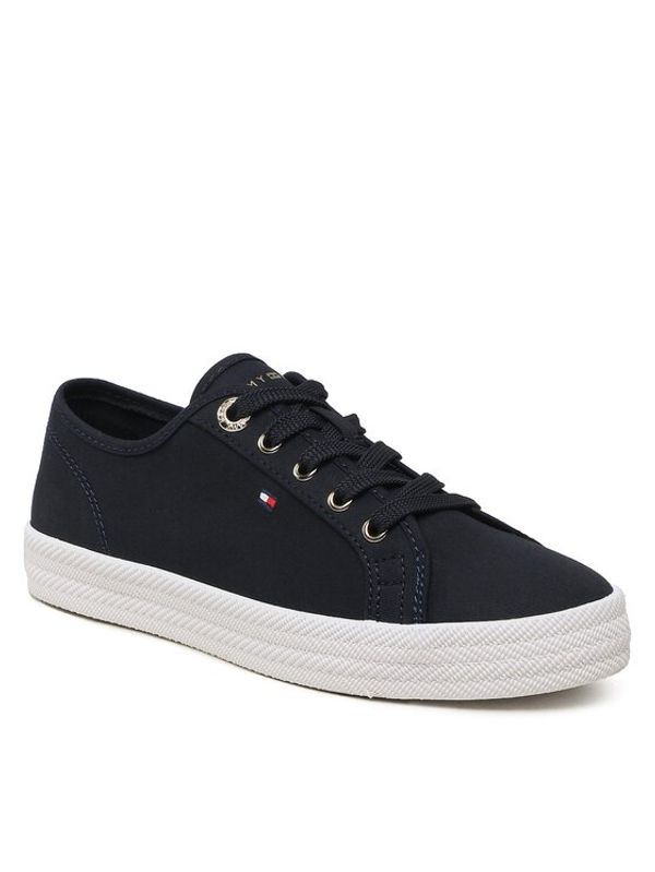 Tommy Hilfiger Tommy Hilfiger Гуменки Essential Vulcanized Sneaker FW0FW07119 Тъмносин