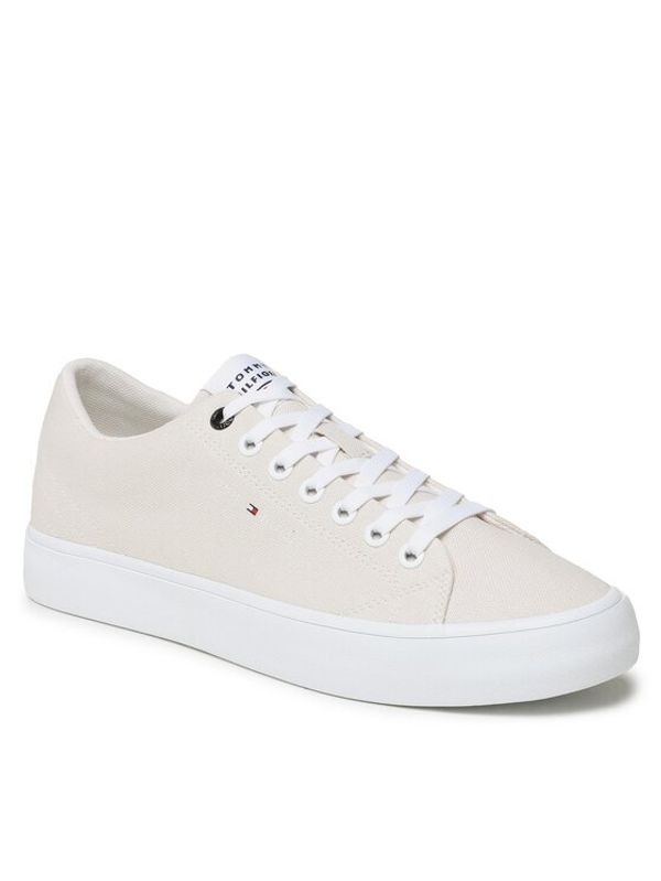 Tommy Hilfiger Tommy Hilfiger Гуменки Th Hi Vulc Core Low Canvas FM0FM04686 Бежов