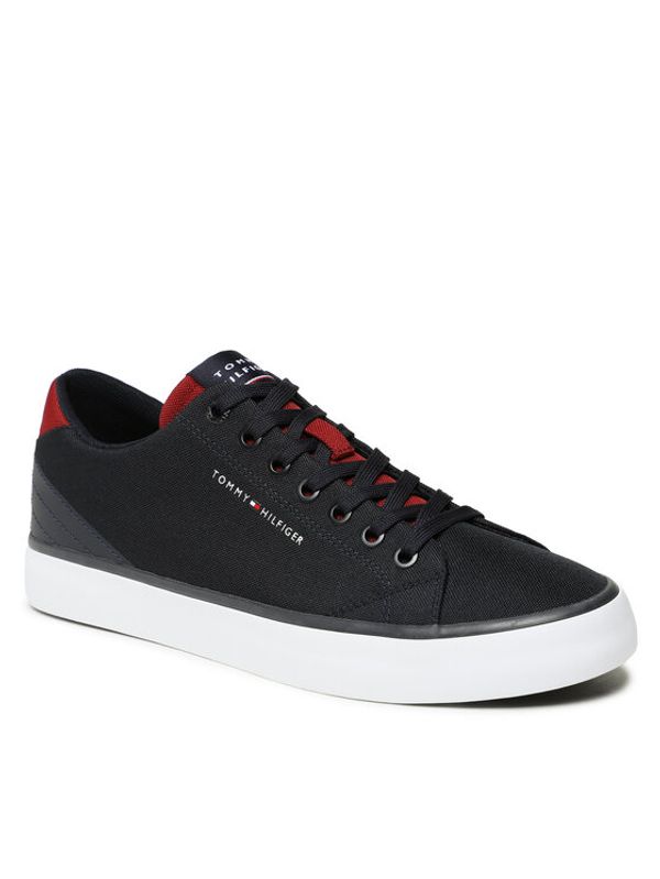Tommy Hilfiger Tommy Hilfiger Гуменки Th Hi Vulc Core Low Mesh FM0FM04685 Тъмносин
