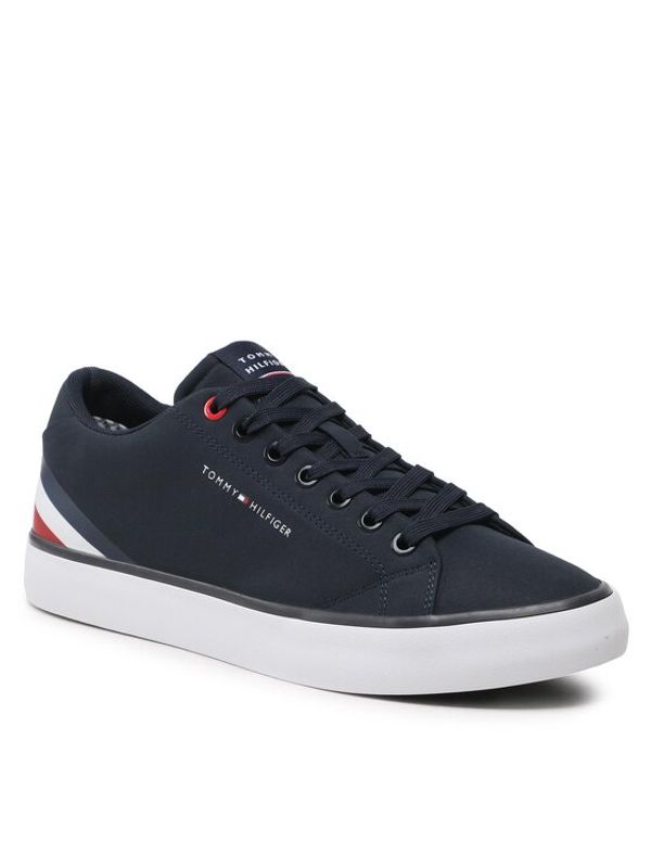 Tommy Hilfiger Tommy Hilfiger Гуменки Th Hi Vulc Core Low Stripes FM0FM04735 Тъмносин