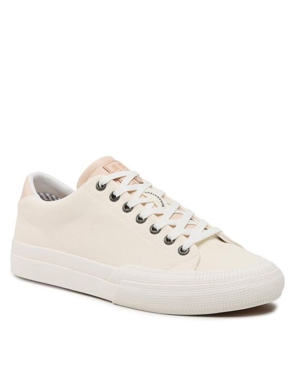 Tommy Hilfiger Tommy Hilfiger Гуменки Th Hi Vulc Premium Low Bananatex FM0FM04571 Екрю