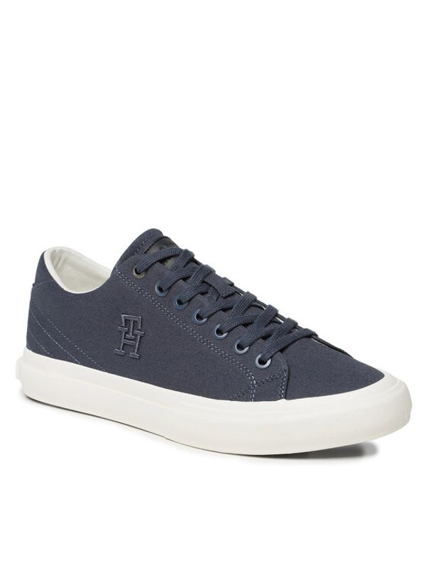 Tommy Hilfiger Tommy Hilfiger Гуменки Th Vi Vulc Street Low Veg Dyes FM0FM04688 Тъмносин