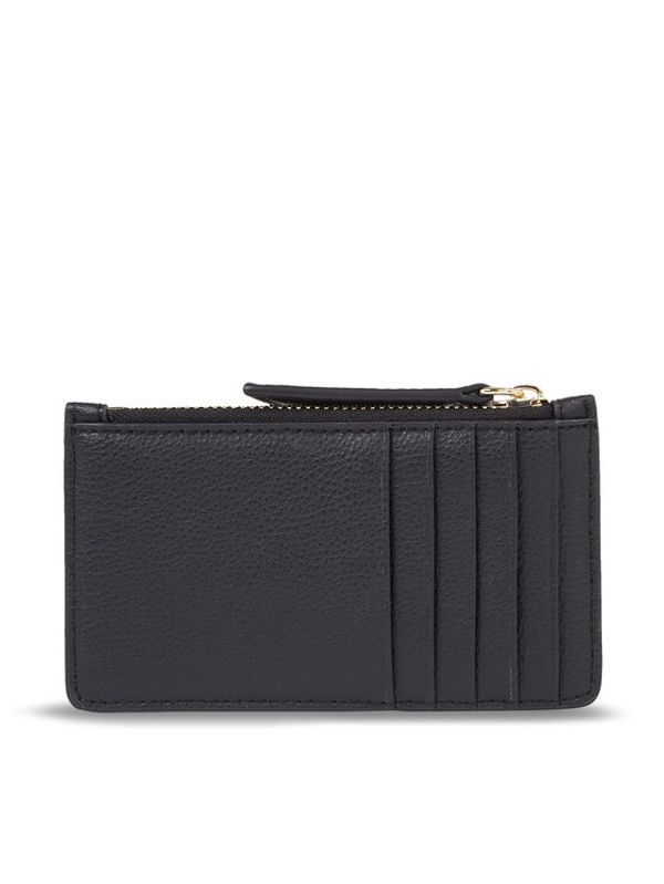 Tommy Hilfiger Tommy Hilfiger Калъф за кредитни карти Hilfiger Staple Cc Holder Zip AW0AW15267 Черен
