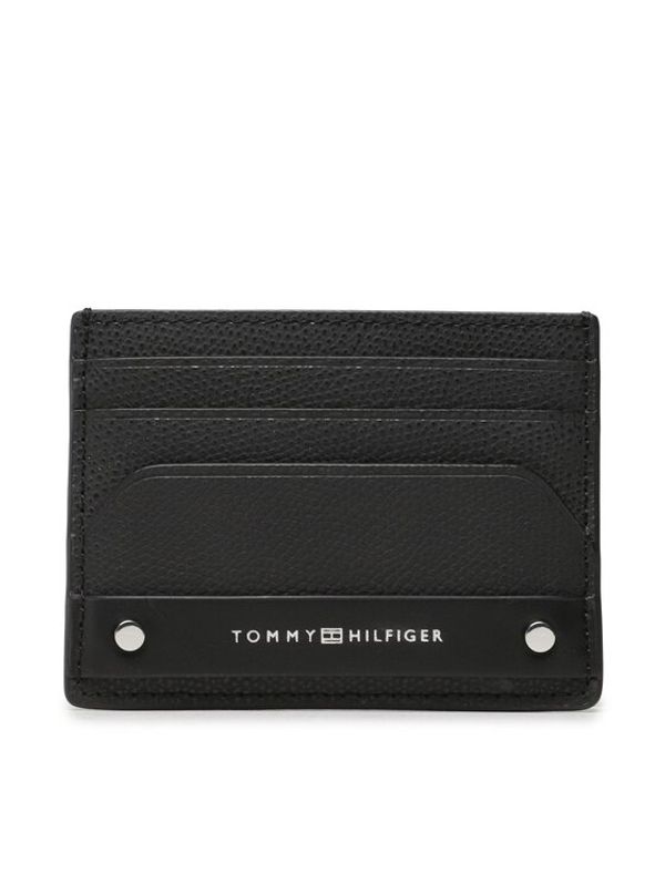 Tommy Hilfiger Tommy Hilfiger Калъф за кредитни карти Th Business Lea Cc Holder AM0AM11274 Черен