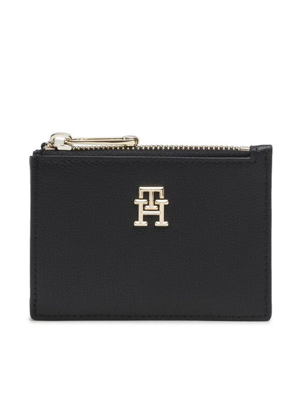 Tommy Hilfiger Tommy Hilfiger Калъф за кредитни карти Th Casual Slim Wallet W Zip AW0AW14691 Тъмносин