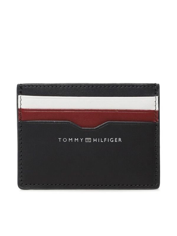 Tommy Hilfiger Tommy Hilfiger Калъф за кредитни карти Th Central Smooth Cc Holder AM0AM11753 Тъмносин
