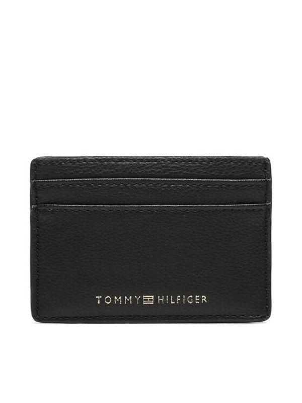 Tommy Hilfiger Tommy Hilfiger Калъф за кредитни карти Th Contemporary Cc Holder AW0AW14894 Черен