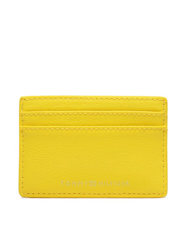 Tommy Hilfiger Tommy Hilfiger Калъф за кредитни карти Th Contemporary Cc Holder AW0AW14894 Жълт