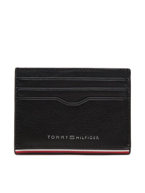 Tommy Hilfiger Tommy Hilfiger Калъф за кредитни карти Th Corporate Cc Holder AM0AM10922 Черен