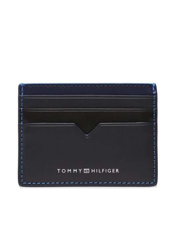 Tommy Hilfiger Tommy Hilfiger Калъф за кредитни карти Th Modern Lather Cc Holder AM0AM10994 Тъмносин
