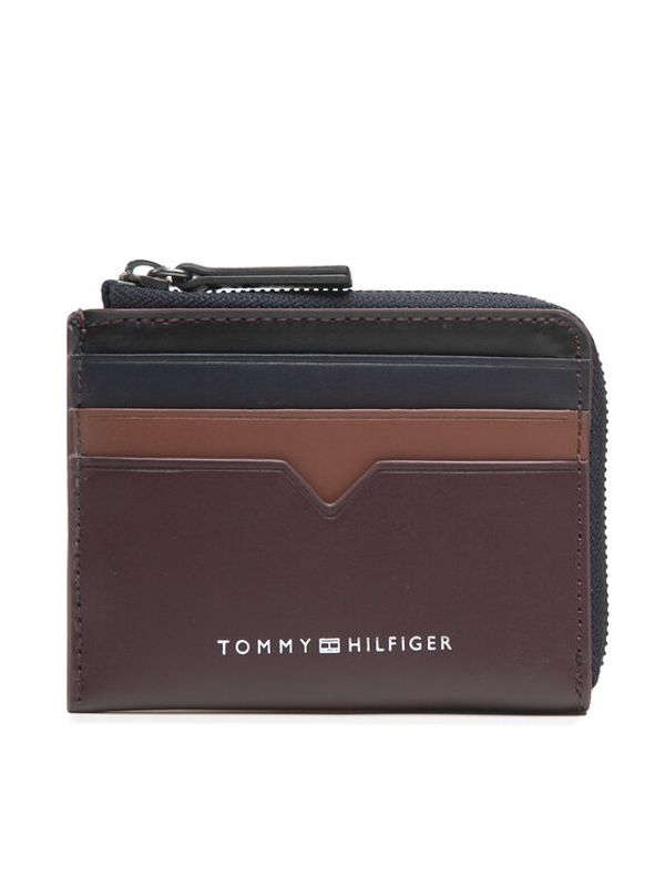 Tommy Hilfiger Tommy Hilfiger Калъф за кредитни карти Th Modern Leather Cc With Zip AM0AM10772 Цветен