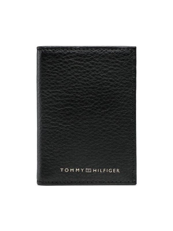 Tommy Hilfiger Tommy Hilfiger Калъф за кредитни карти Th Premium Leather Bifold AM0AM10991 Черен