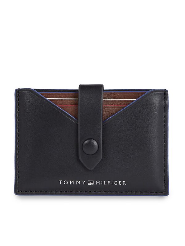 Tommy Hilfiger Tommy Hilfiger Калъф за кредитни карти Th Prep Retractable Cc AM0AM11404 Черен
