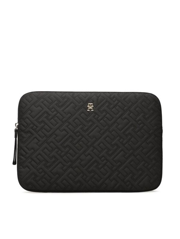 Tommy Hilfiger Tommy Hilfiger Калъф за лаптоп Th Flow Laptop Sleeve AW0AW15051 Черен