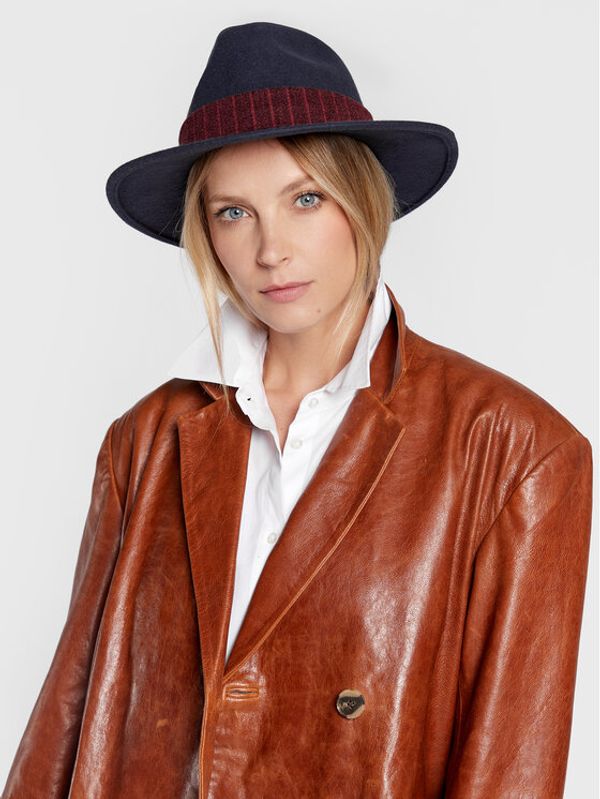 Tommy Hilfiger Tommy Hilfiger Капела Fedora AW0AW13824 Тъмносин