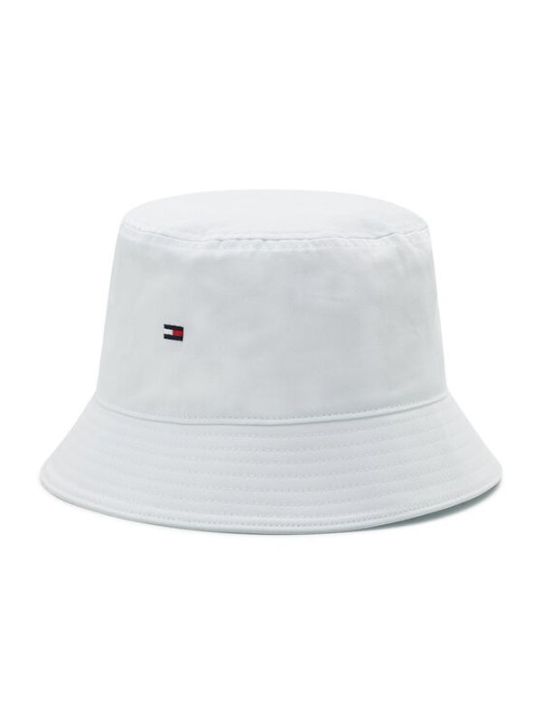 Tommy Hilfiger Tommy Hilfiger Капела Flag Bucket Hat AM0AM08273 Бял