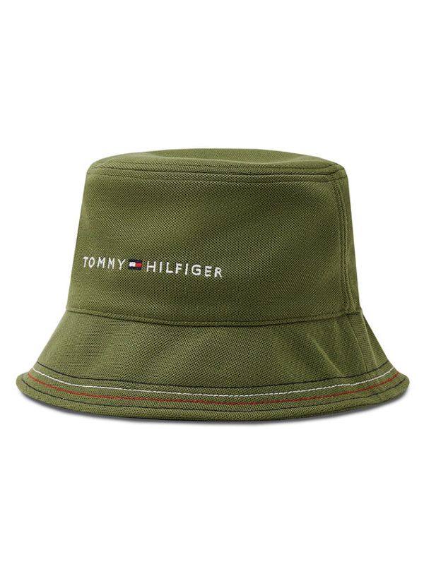Tommy Hilfiger Tommy Hilfiger Капела Skyline Bucket AM0AM10863 Зелен