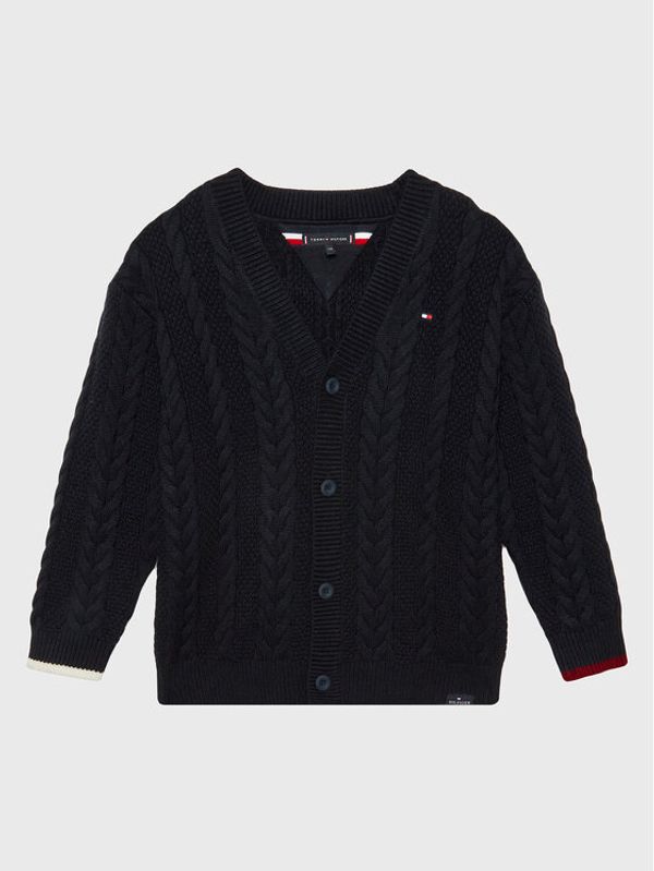 Tommy Hilfiger Tommy Hilfiger Кардиган KB0KB07829 D Тъмносин Regular Fit