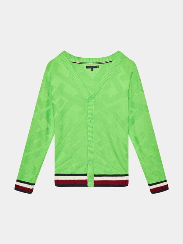 Tommy Hilfiger Tommy Hilfiger Кардиган KB0KB08220 D Зелен Regular Fit