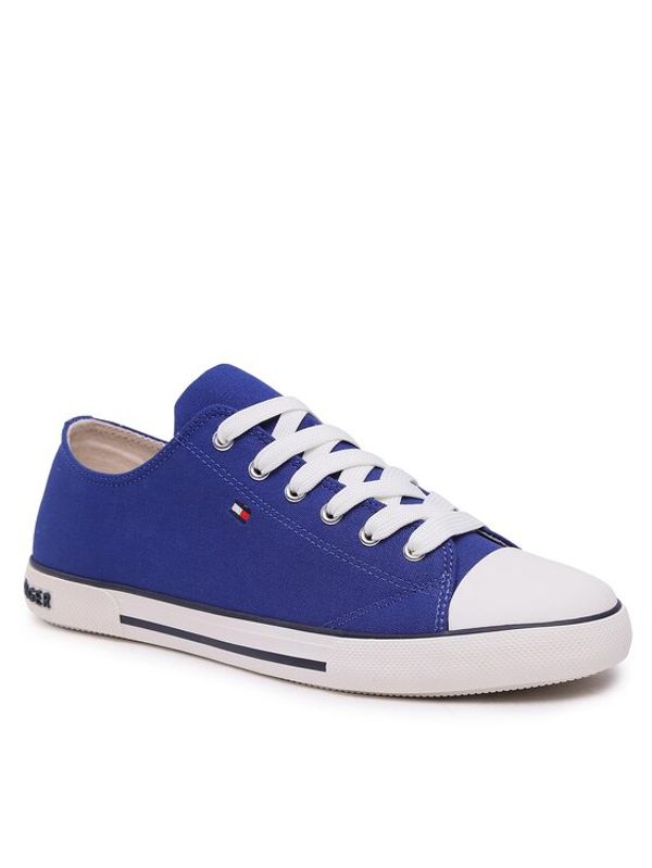 Tommy Hilfiger Tommy Hilfiger Кецове Low Cut Lace-Up Sneaker T3X4-32207-0890 S Тъмносин