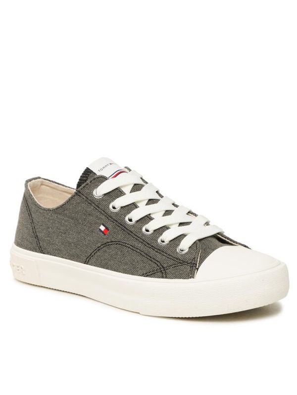 Tommy Hilfiger Tommy Hilfiger Кецове Low Cut Lce-Up T3X9-32827-0890 S Черен