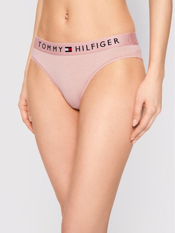 Tommy Hilfiger Tommy Hilfiger Класически дамски бикини Bikini UW0UW01566 Розов