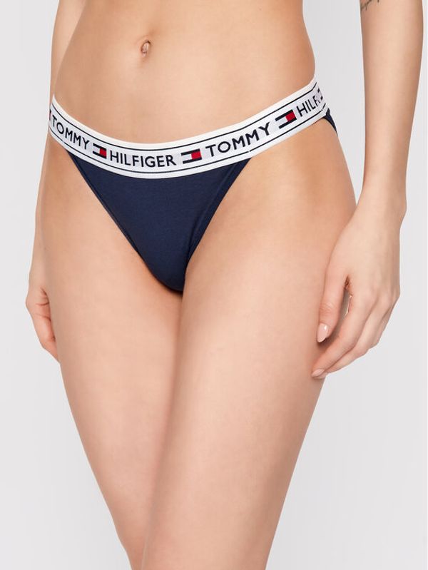 Tommy Hilfiger Tommy Hilfiger Класически дамски бикини UW0UW00726 Тъмносин