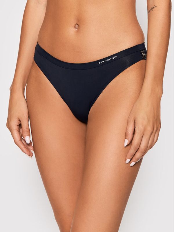 Tommy Hilfiger Tommy Hilfiger Класически дамски бикини UW0UW02465 Тъмносин