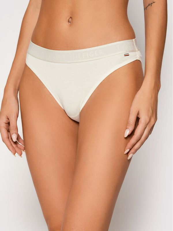 Tommy Hilfiger Tommy Hilfiger Класически дамски бикини UW0UW03153 Бял
