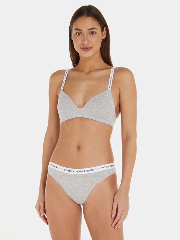 Tommy Hilfiger Tommy Hilfiger Класически дамски бикини UW0UW03836 Сив