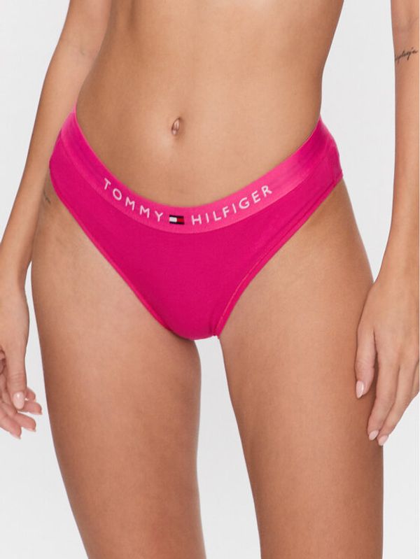 Tommy Hilfiger Tommy Hilfiger Класически дамски бикини UW0UW04145 Розов