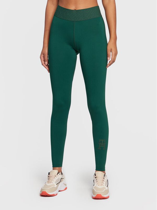 Tommy Hilfiger Tommy Hilfiger Клин Monogram S10S101595 Зелен Slim Fit