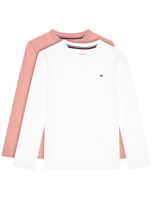 Tommy Hilfiger Tommy Hilfiger Комплект 2 блузи UG0UG00264 Цветен Regular Fit